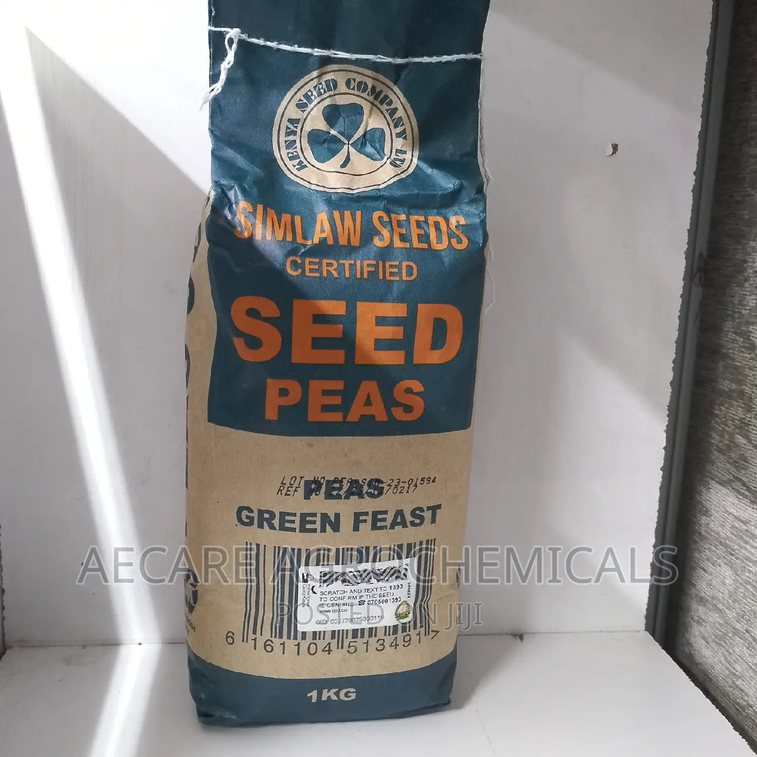 Peas Green Feast (Minji) Seeds 1kg