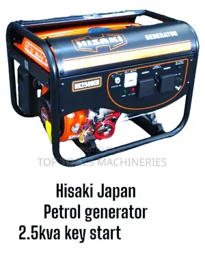 Hisaki Japan 2.5kva Petrol Generator Key Start
