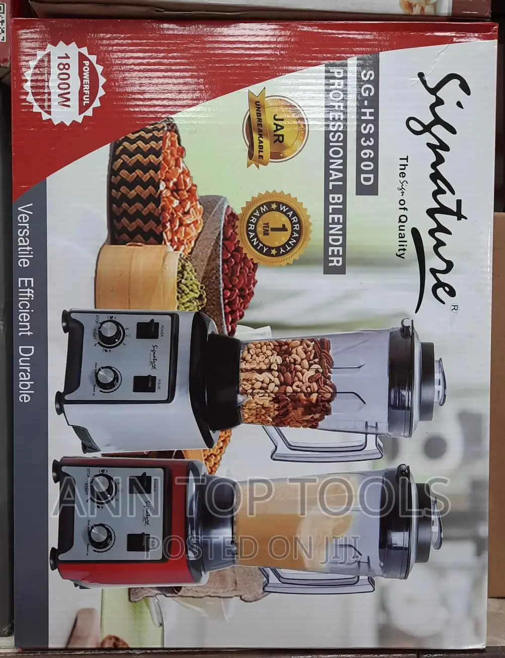 Signature Commercial Blender (1800w )
