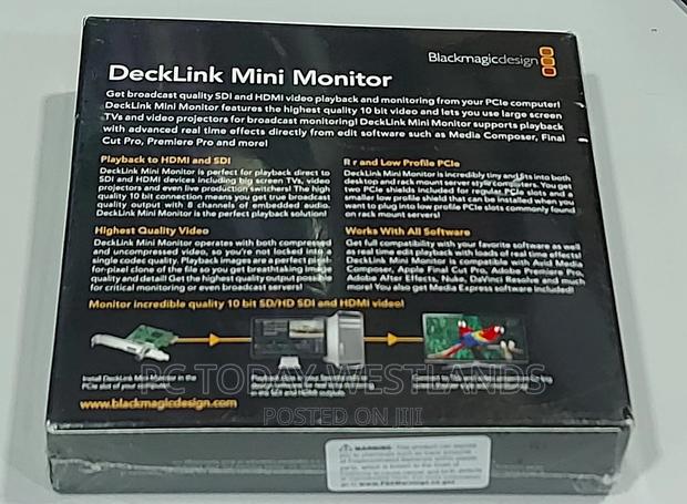 Blackmagic Decklink Mini Monitor - SDI and HDMI Playback - thumbnail 4