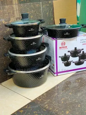 10 PCS New Bosch Granite Coating Cookware Set