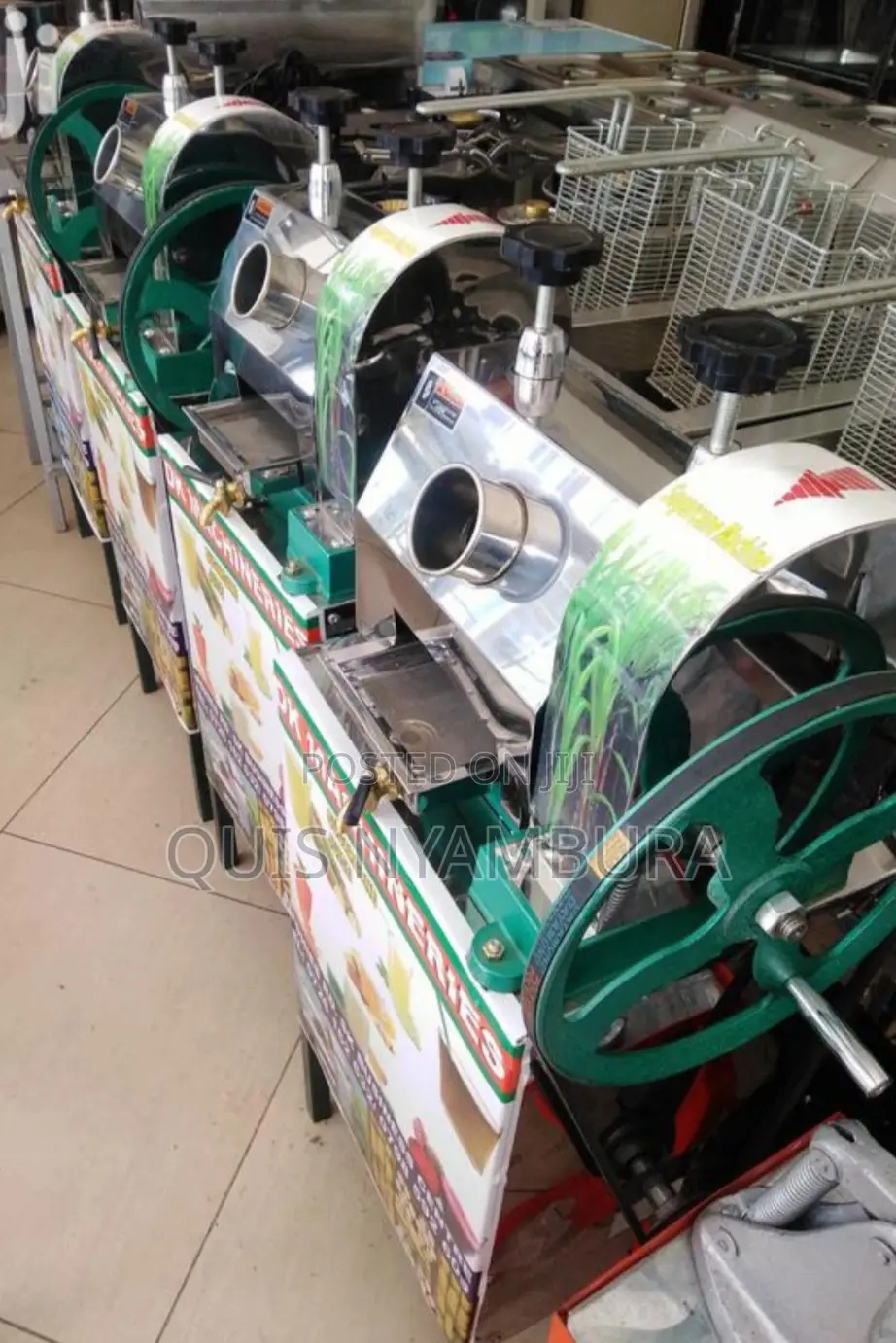 Sugarcane Juicer Machine.