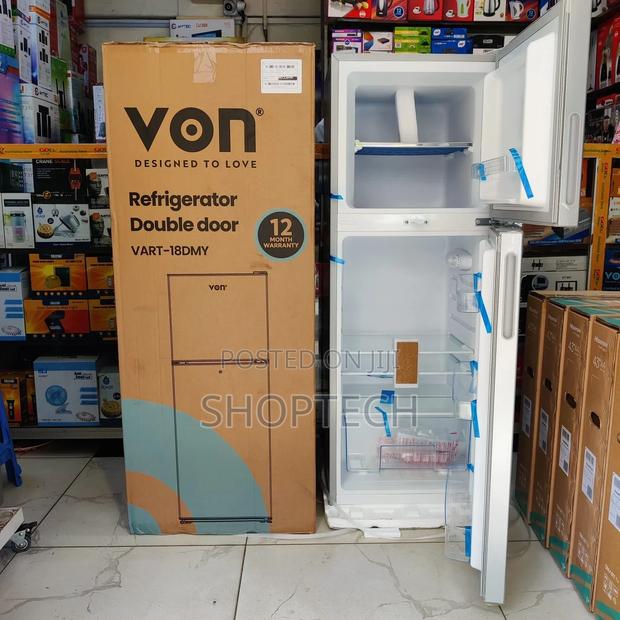 *Von 138litres Double Door Refrigerator - main view