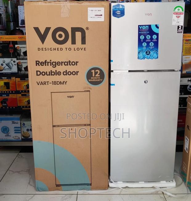 *Von 138litres Double Door Refrigerator - thumbnail 2