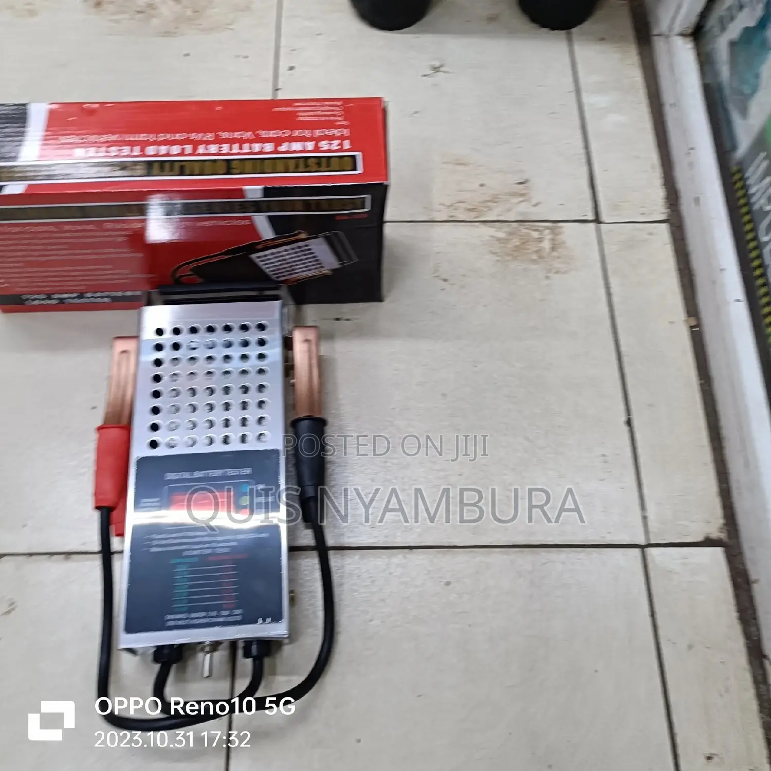 Digital Battery Tester.