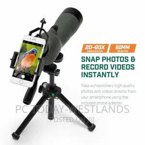 Amcrest Spotting Scope for Target Shooting W/Tripod 20-60x60