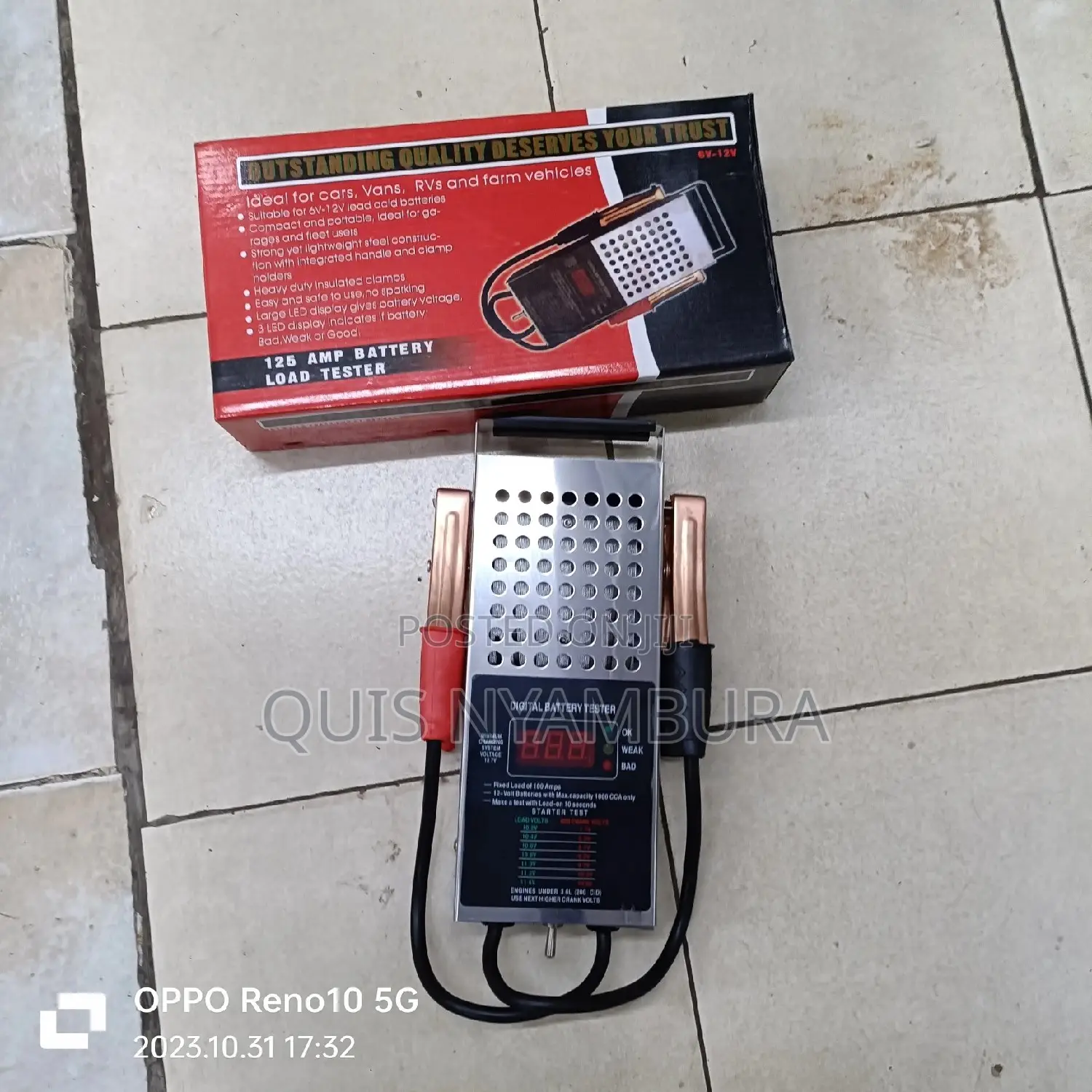 Digital Battery Tester/Digital Battery Tester