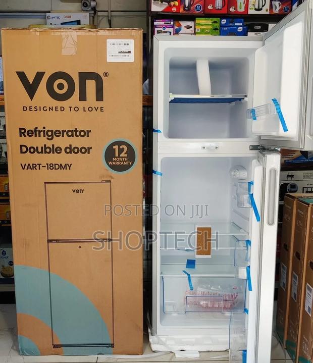 *Von 138litres Double Door Fridge - thumbnail 2