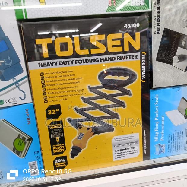 Heavy Duty Hand Folding Riveter - main view