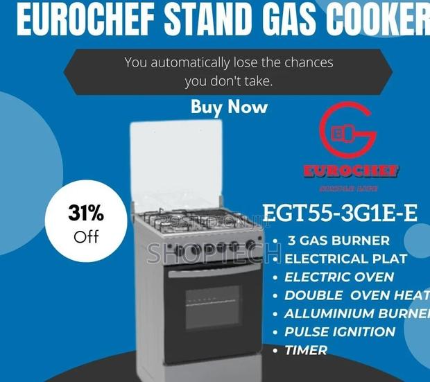 3+1 Eurochef Standing Cooker - main view