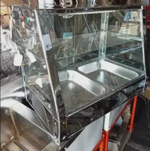Double Insert Chips Warmer//Food Display
