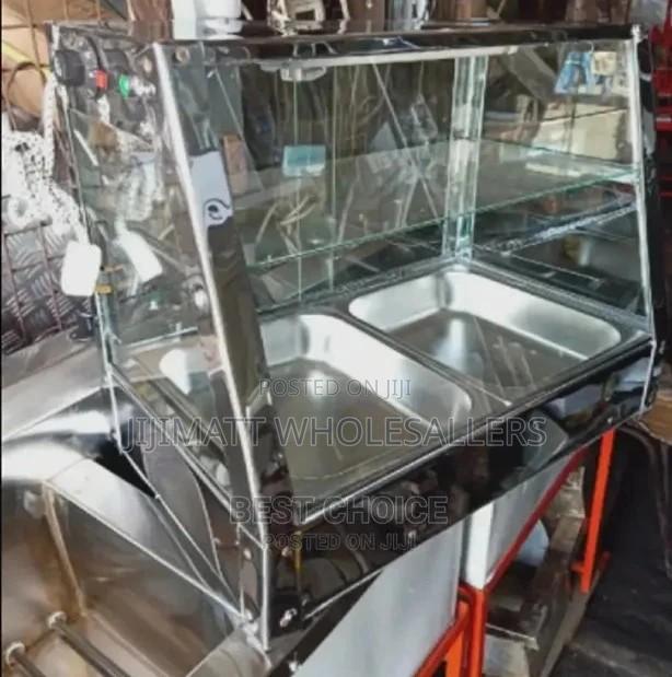 Double Insert Chips Warmer//Food Display - main view