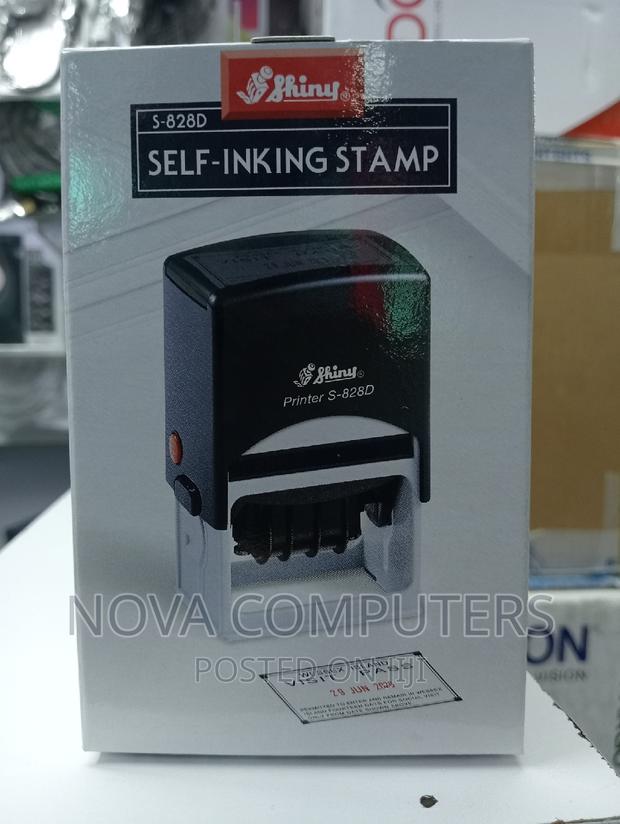 Shiny S-828d Self Inking Stamp - main view