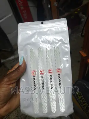 Honda Branded Transparent Clear Door Guard Stickers