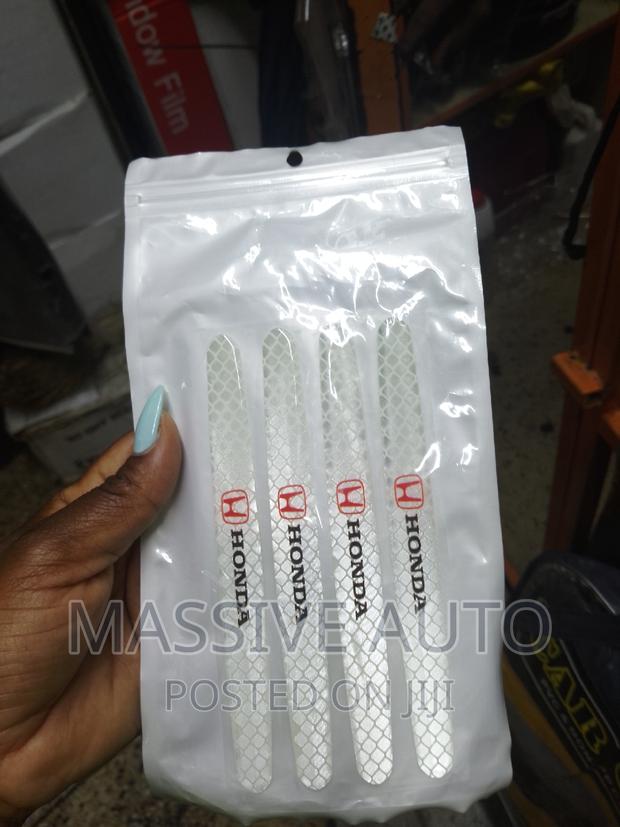 Honda Branded Transparent Clear Door Guard Stickers