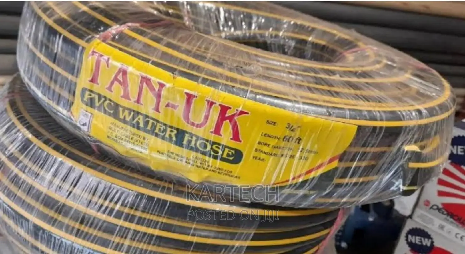 Zebra 3⁄4 by 60ft Tan UK Pipes