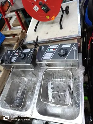 Double Electric Chips Fryer.