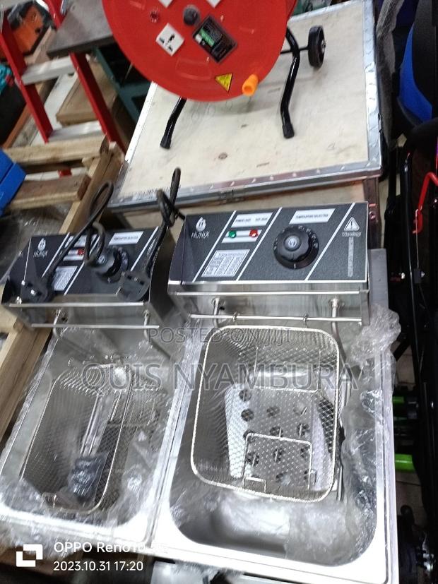 Double Electric Chips Fryer. - main view