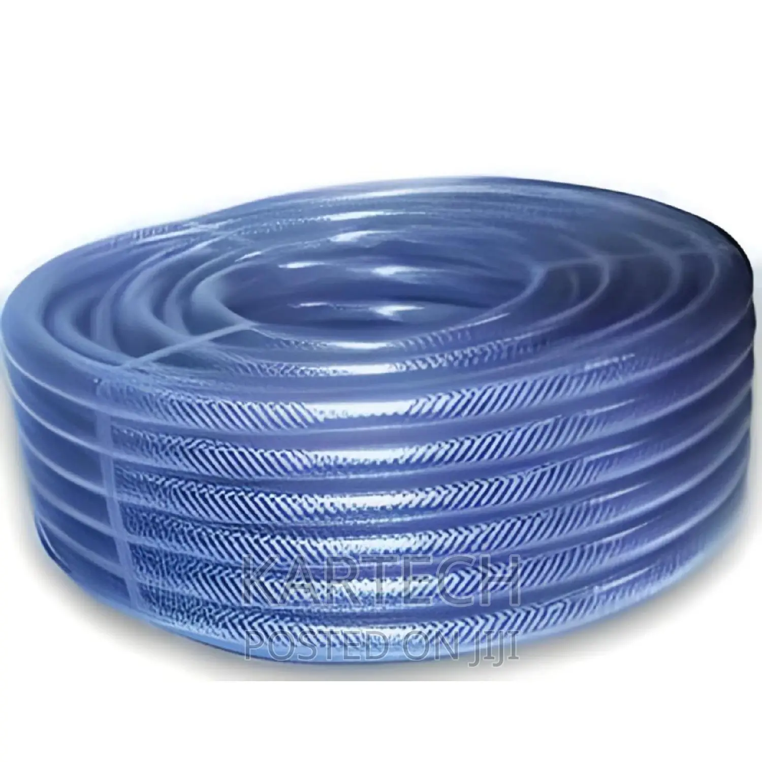 3⁄4 by 50mbraided Tan UK Clear and Green Pipes