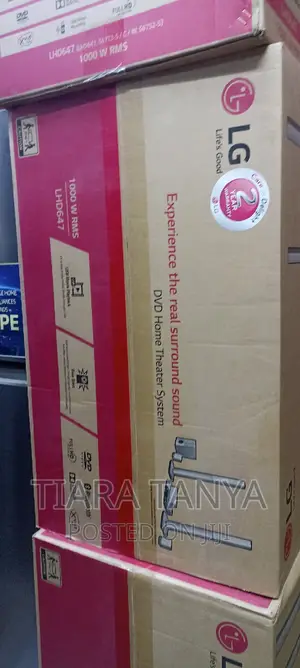 LG LHD647 1000W 5.1ch DVD Home Theatre System,
