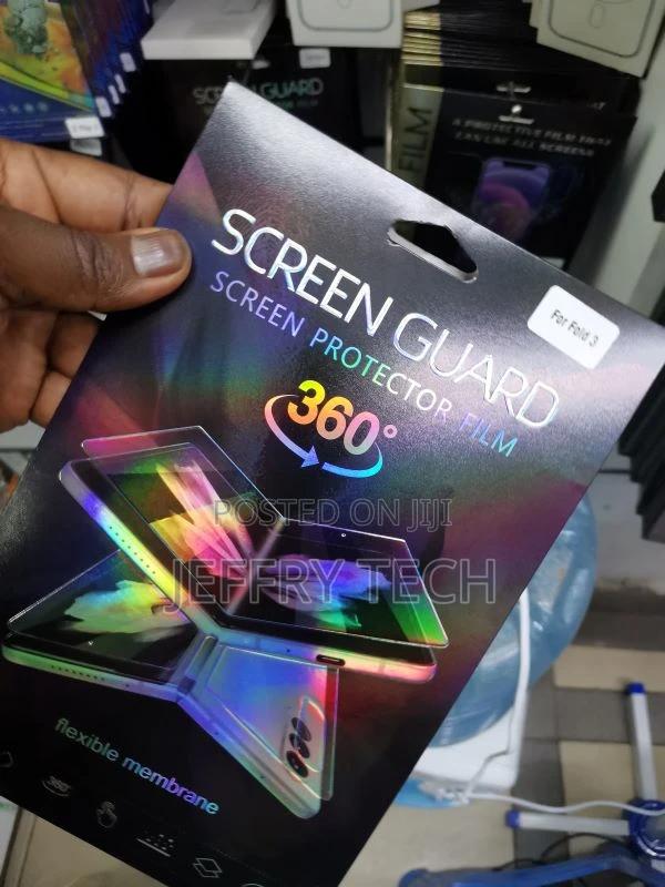 TPU Screen Protector Film Cover for Samsung Galaxy Z Fold 3/ - thumbnail 3
