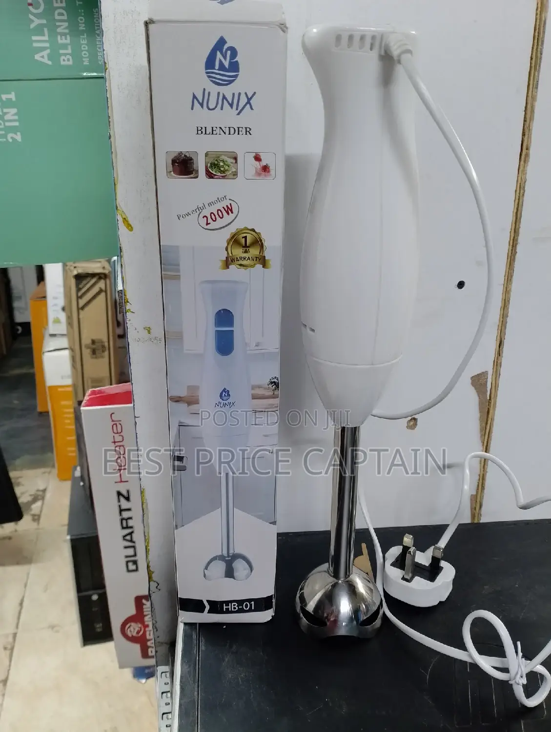 200w Nunix Hand Blender