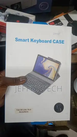 Samsung Tab S6 Lite Keyboard Cover - Black - GP-FBP615TGBB