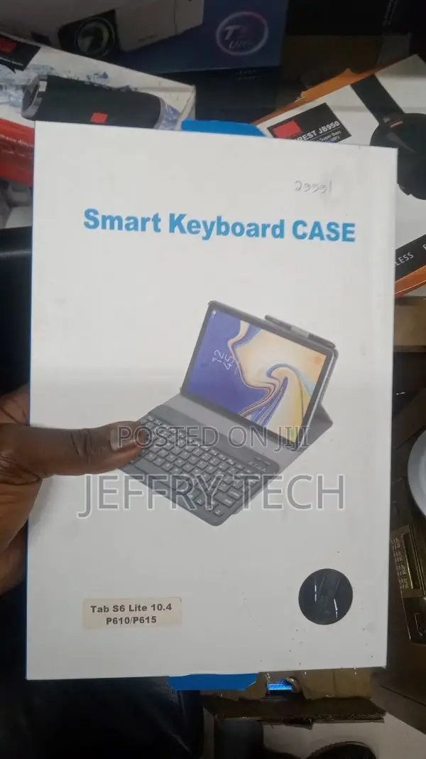 Samsung Tab S6 Lite Keyboard Cover - Black - GP-FBP615TGBB
