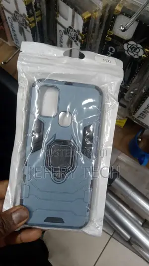 Samsung Galaxy M31 Kickstand Case Cover, D5 Ring Holder Back