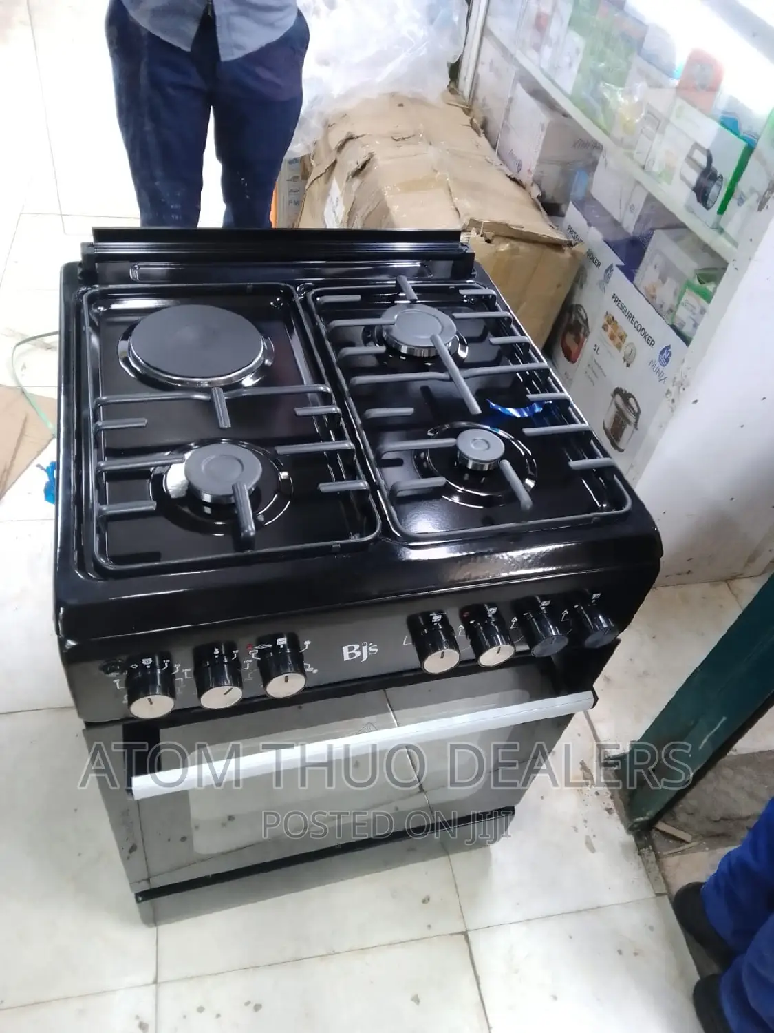 BJS 3+1 Electric Oven Free Standing Cooker 60*60.