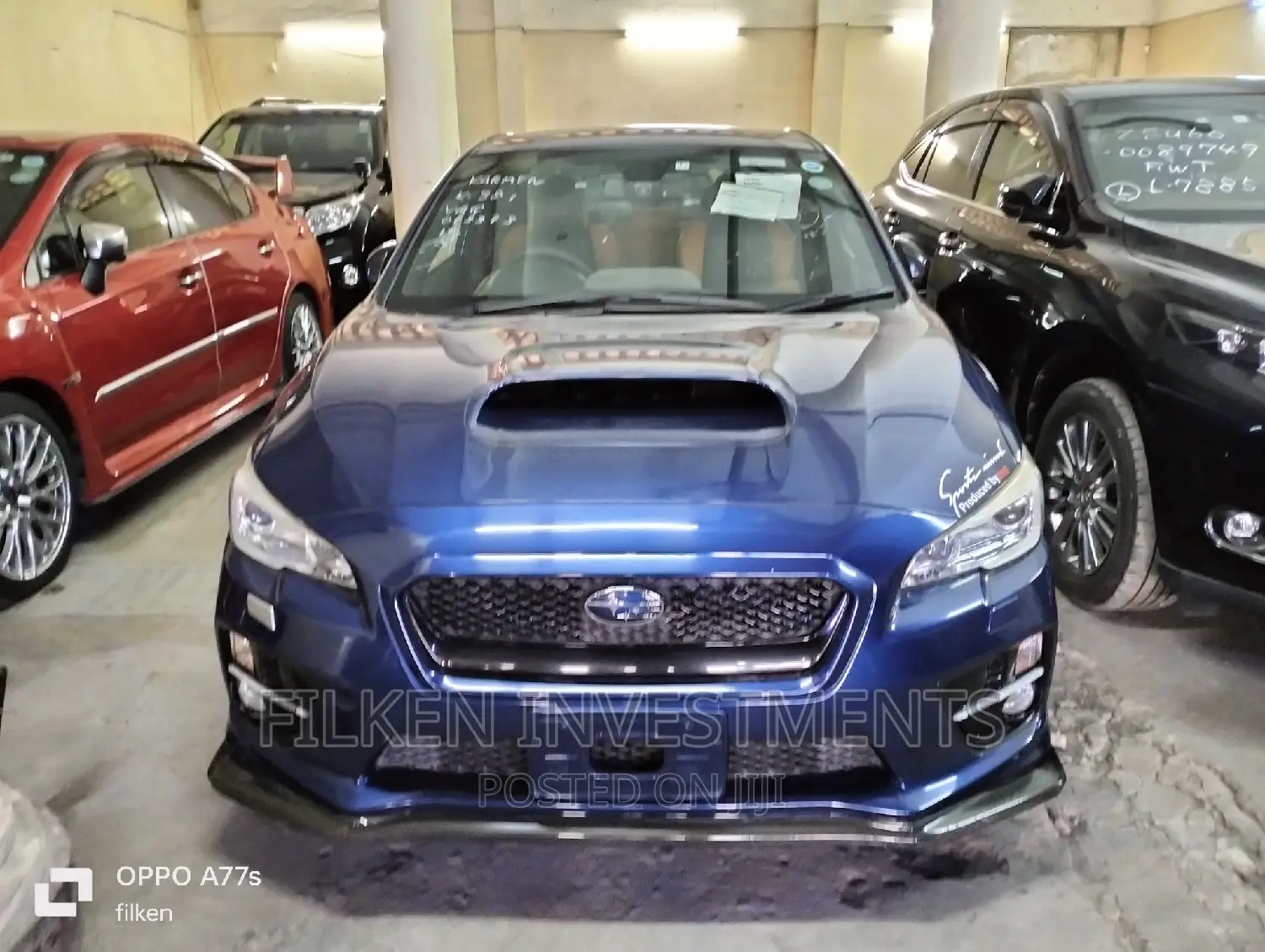 Subaru Levorg 2.0 STI Sport EyeSight 2017 Blue