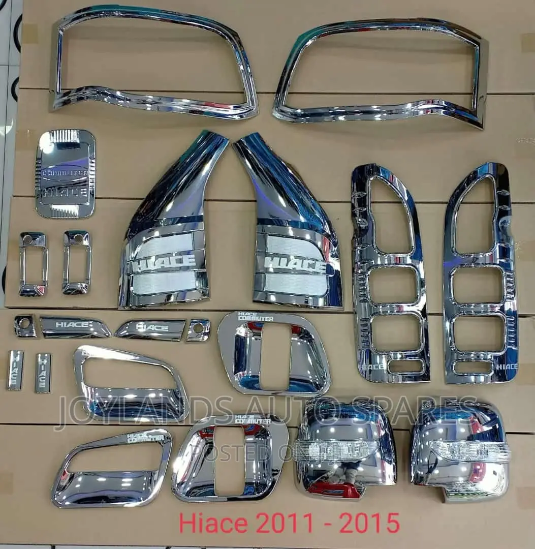 Toyota Box 7l/9l 2011/2015 Chrome Kits