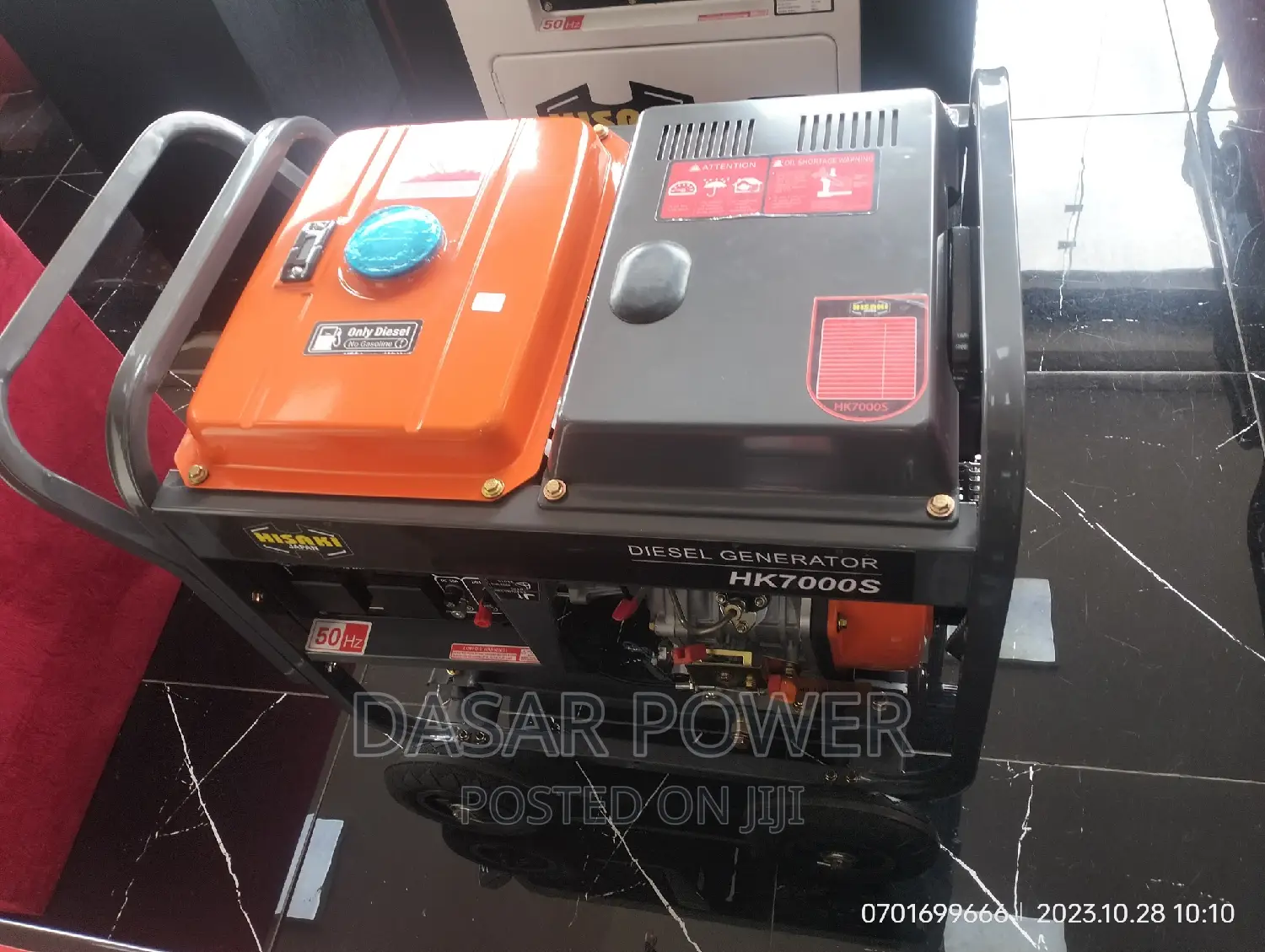 Diesel Generator Air Cooled