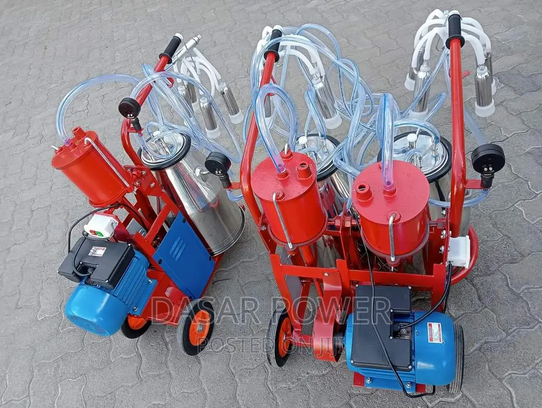 Double Cow Uk Milking Machine