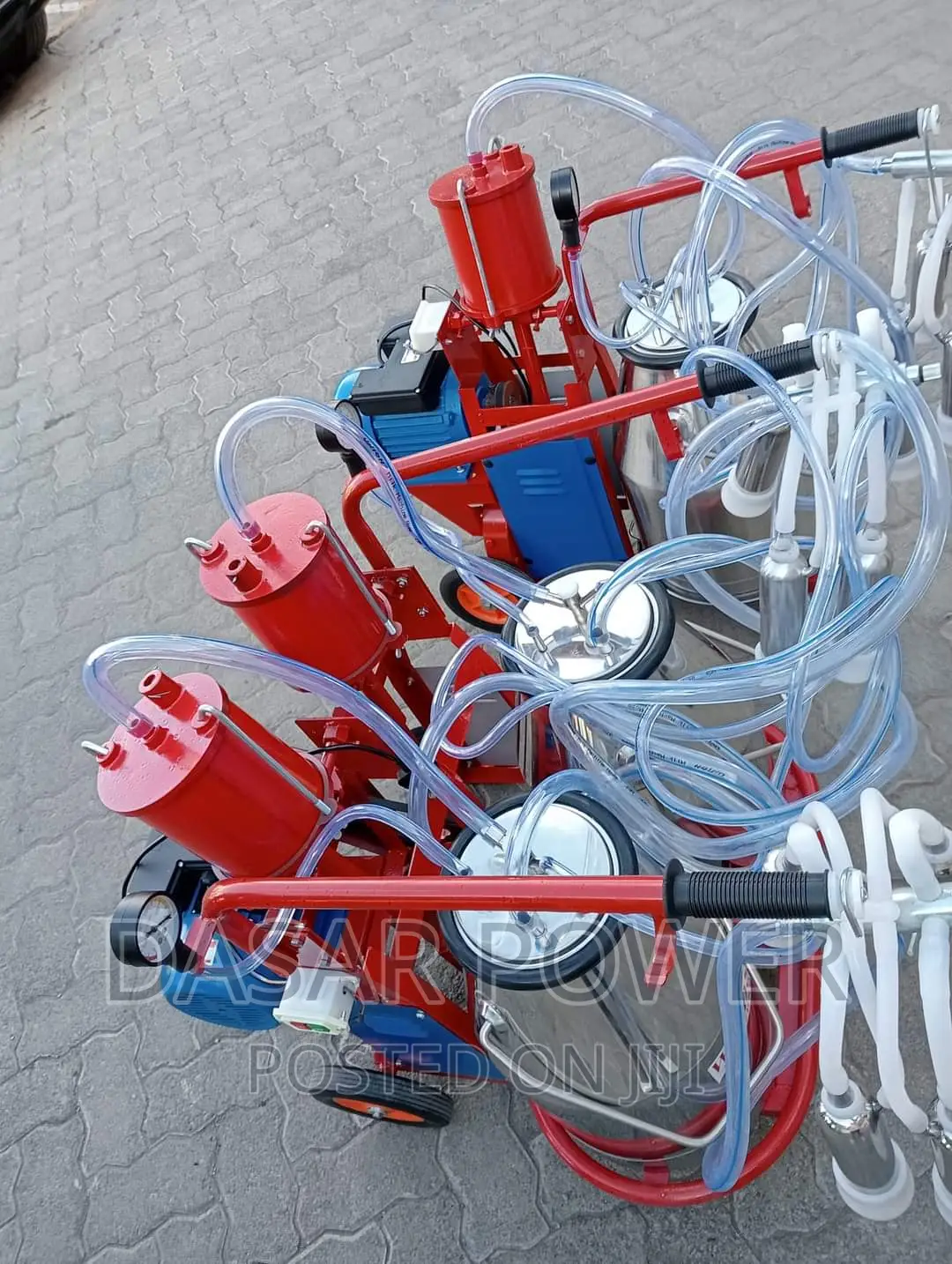 Double Cow Uk Milking Machine