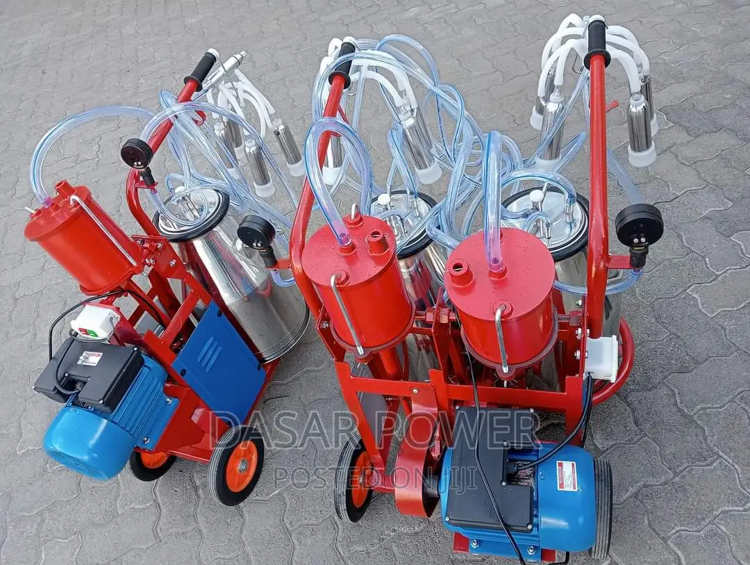Double Cow Uk Milking Machine