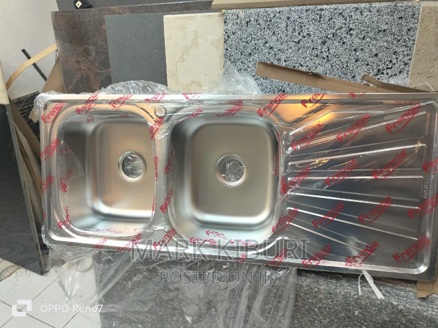 Double Bowl Single Drain Sink