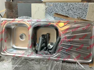 Double Bowl Single Drain Sink