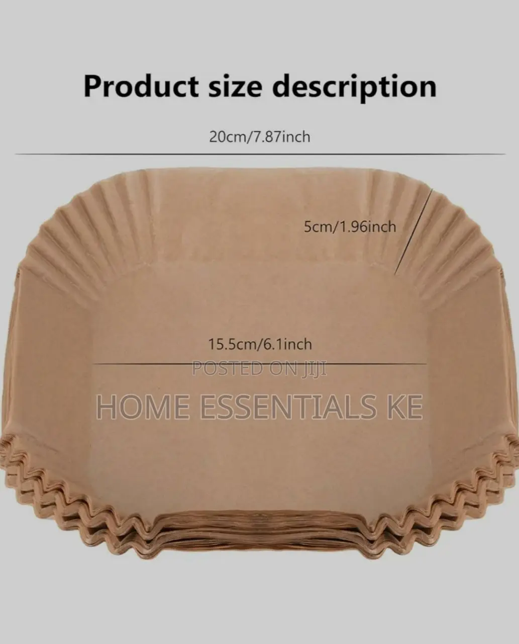 100pcs Disposable Air Frier Liners