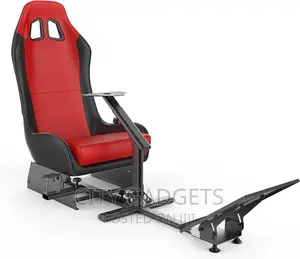 Racing Wheel Stand With Seat Gaming Chair Driving Cockpit