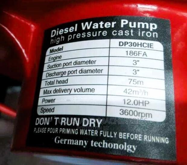 Girasol 2 Inch Diesel Water Pump 12HP 75 MTRS - thumbnail 2
