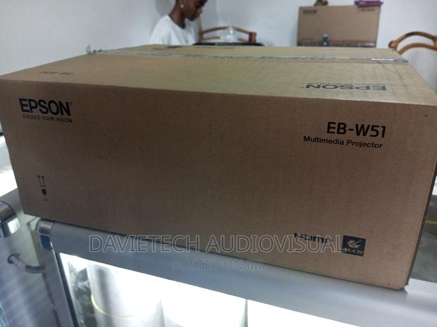 Brand New Epson Eb W51 Projectors, 4000 Lumen