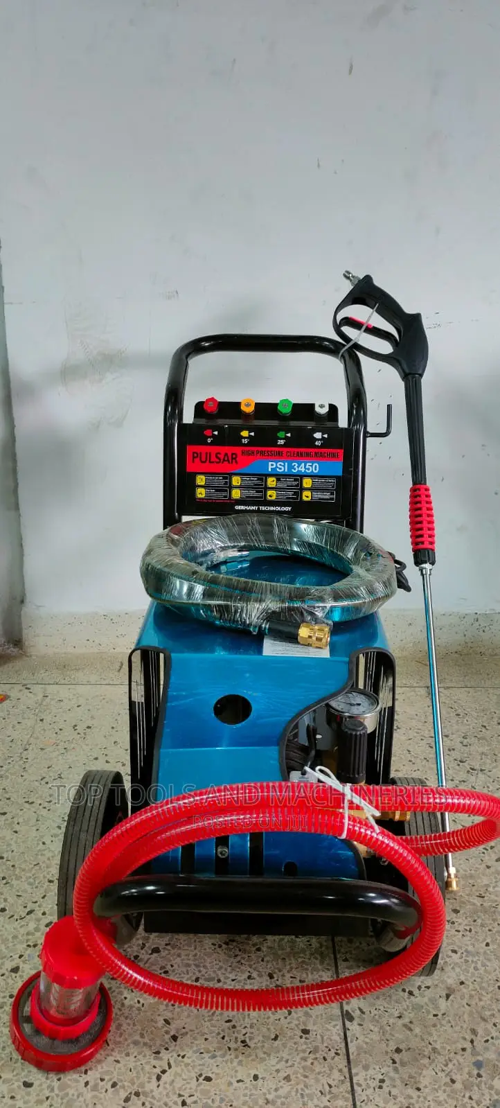 PULSAR Electric Washer (4hp) 3450psi +Industrial Socket