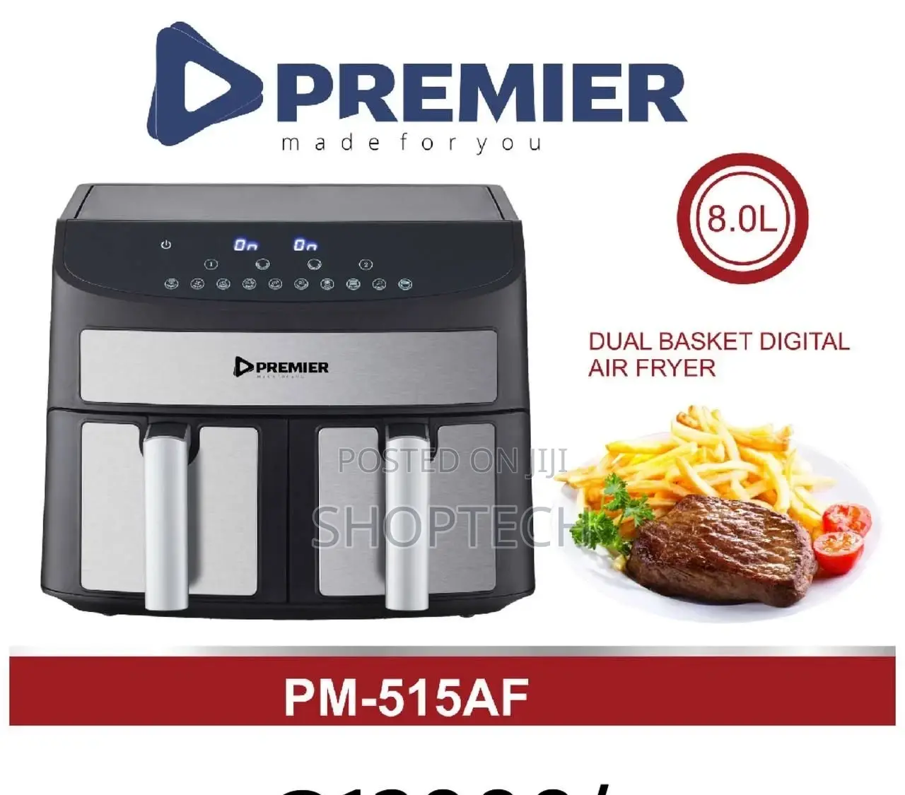 Premier Pm-515af 8ltr Airfyer