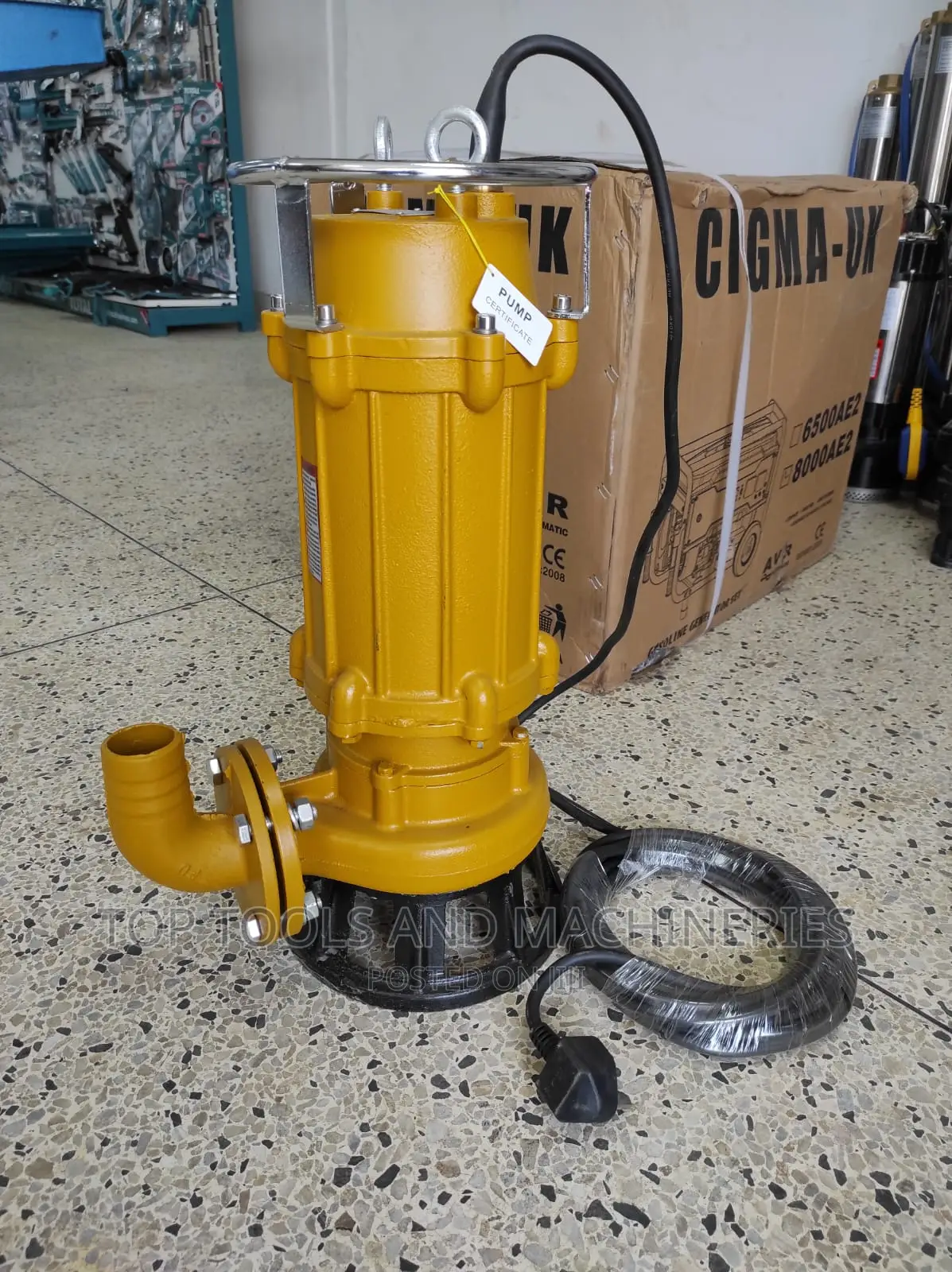 Submersible Sewage Pump 3hp Single Phase