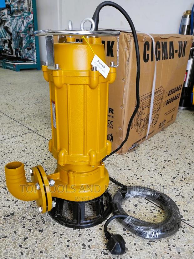 Submersible Sewage Pump 5.5hp 3 Phase - main view