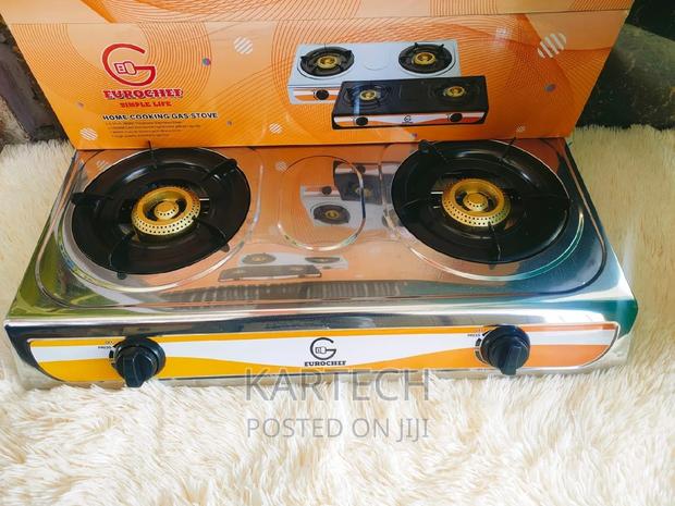 2 Burner Eurochef Table Top Regulator Any Size and Pipe - main view
