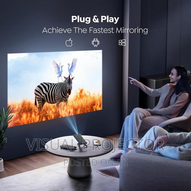 YABER T1 Mini Pocket Pico Projector With Wifi Bluetooth - thumbnail 4