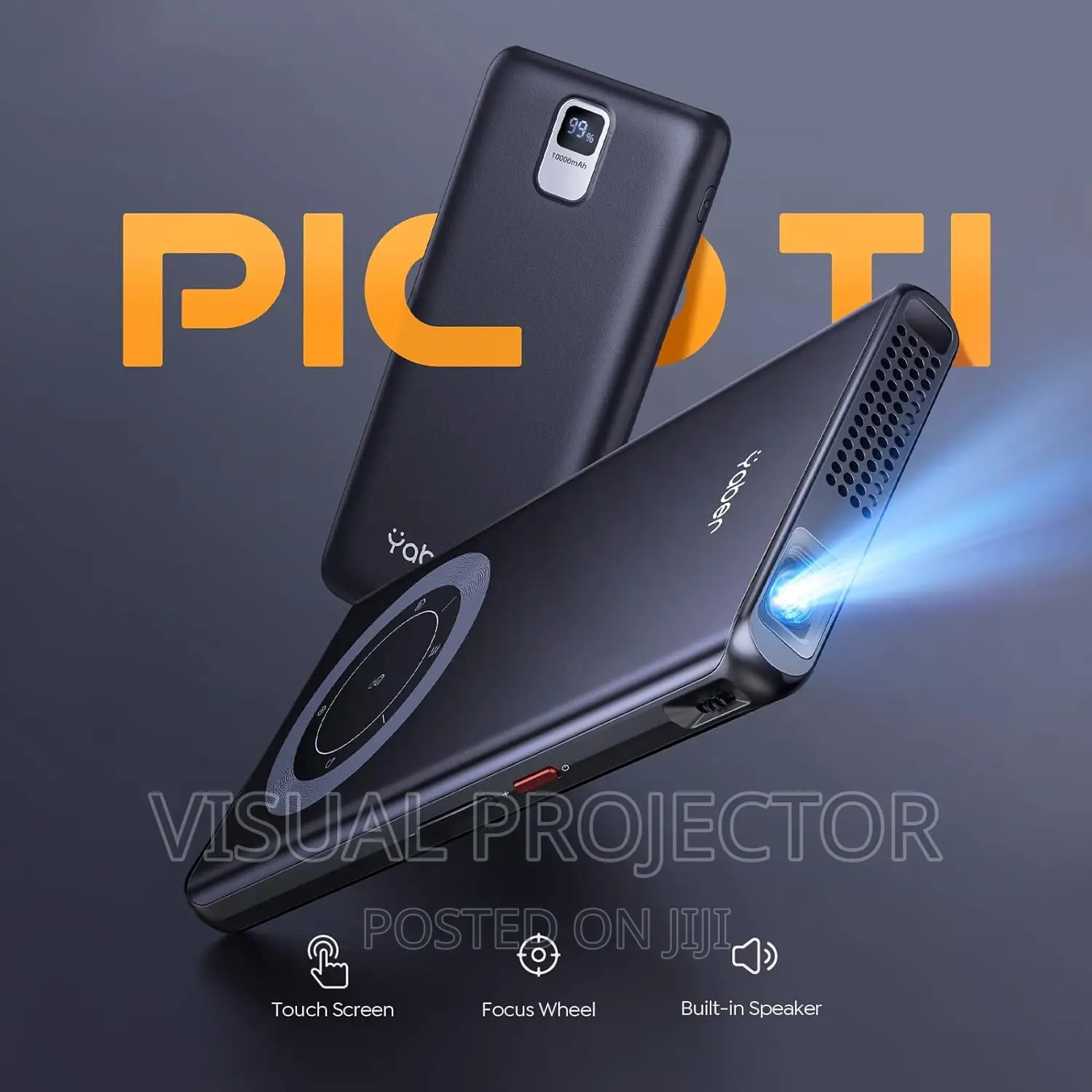 YABER T1 Mini Pocket Pico Projector With Wifi Bluetooth
