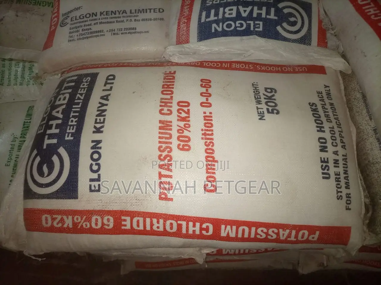 Potassium Chloride 50 Kg
